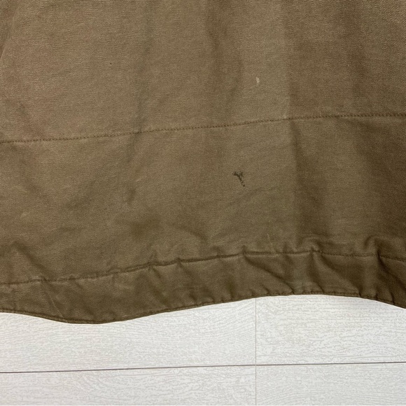 CARHARTT 101231 Chapman Vest Corduroy Collar Fleece Lined Large Brown Unisex - Picture 9 of 9